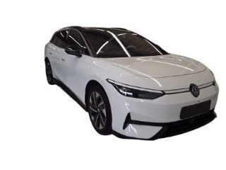 Gletscherweiß metallic Gebraucht 2024 VW ID.7 Pro Limousine | 53.828 € (Teuer) - Bild 1/3