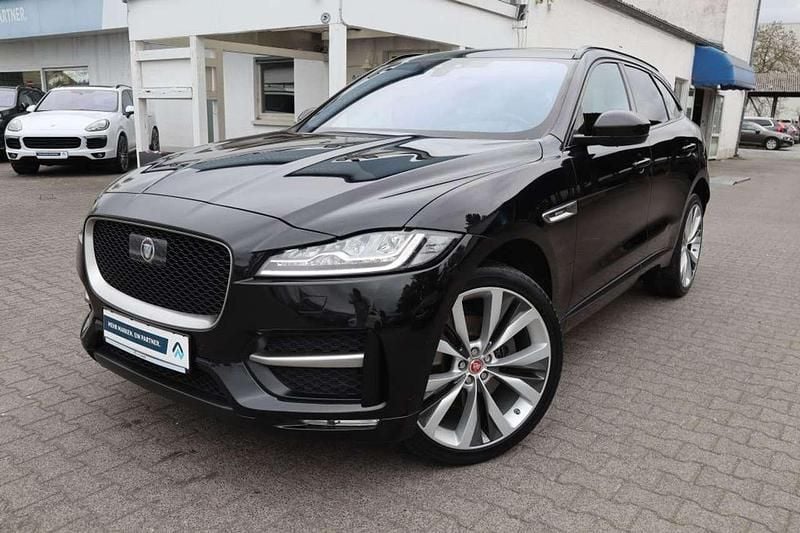 Schwarz Gebraucht 2020 Jaguar F-Pace R-Sport SUV | 29.990 € (Fairer Preis) - Bild 1/2