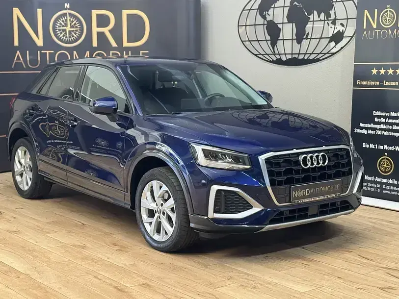 Gebraucht Audi Q2 Advanced Plus 110 PS (80 kW) 2021 Navarrablau metallic (metallic) SUV