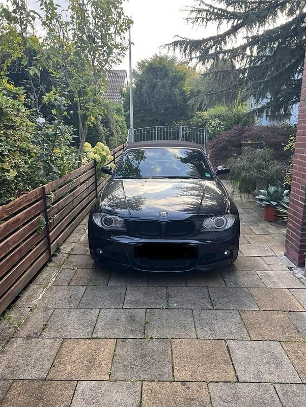 Schwarz Gebraucht 2008 BMW 118 Cabriolet M Sport Cabrio | 5.500 € (Superpreis) - Bild 1/4