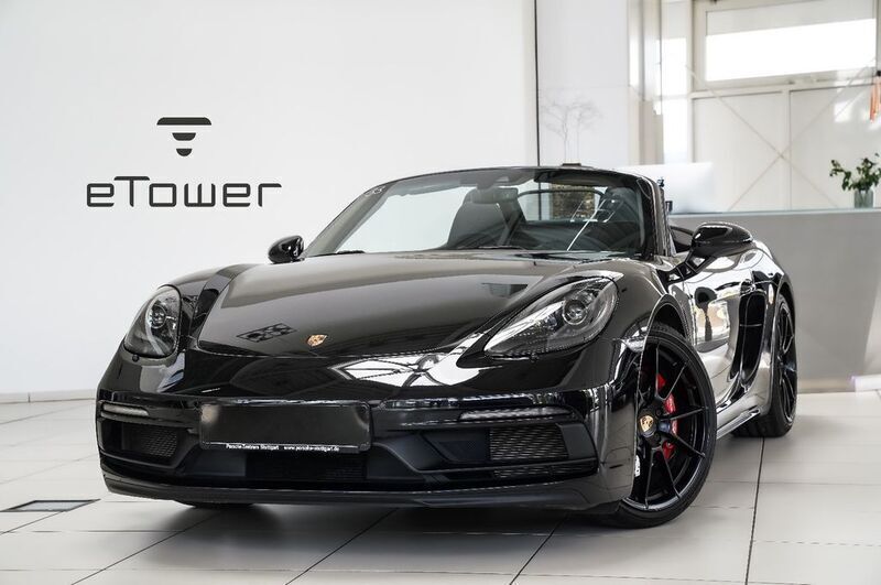 Schwarz Gebraucht 2022 Porsche 718 Boxster GTS Sport Cabrio | 75.990 € (Superpreis) - Bild 1/4
