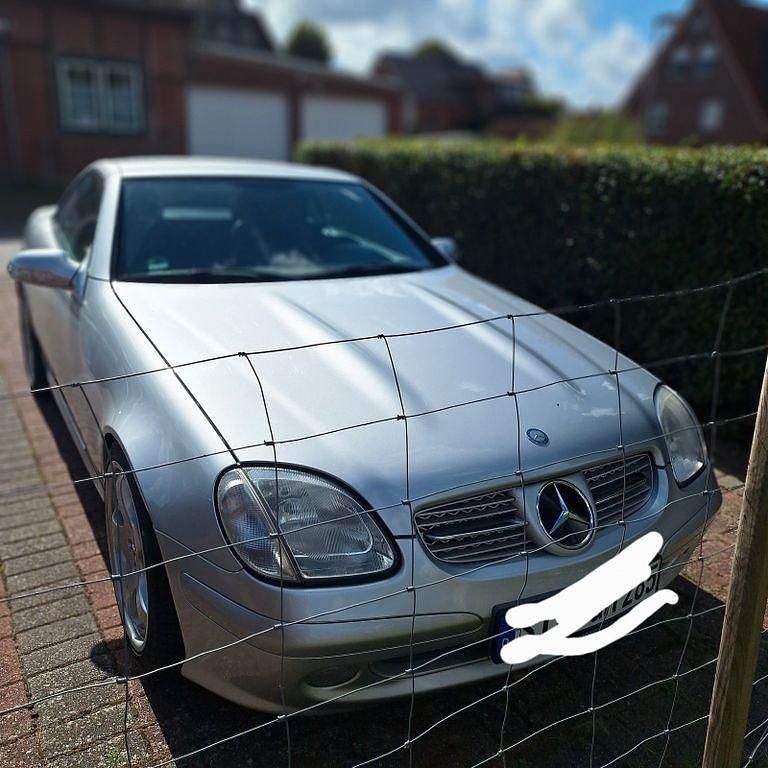 Silber Gebraucht 2000 Mercedes SLK230 Cabrio | 7.950 € (Teuer) - Bild 1/4