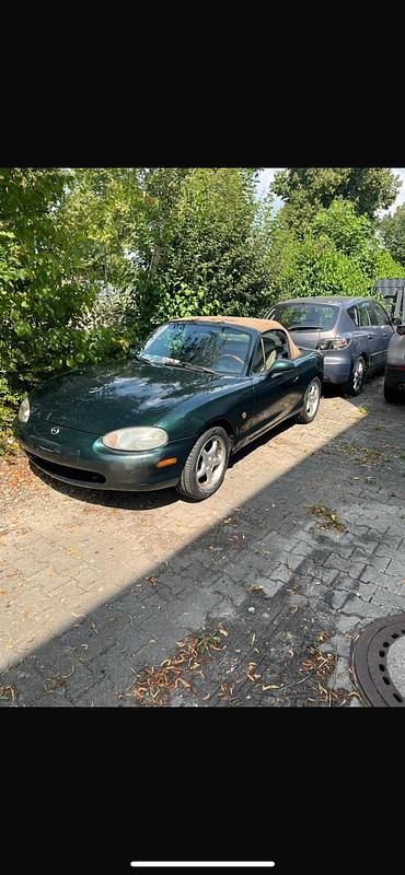 Gebraucht Mazda MX5 110 PS (80 kW) 1999 Grün Cabrio