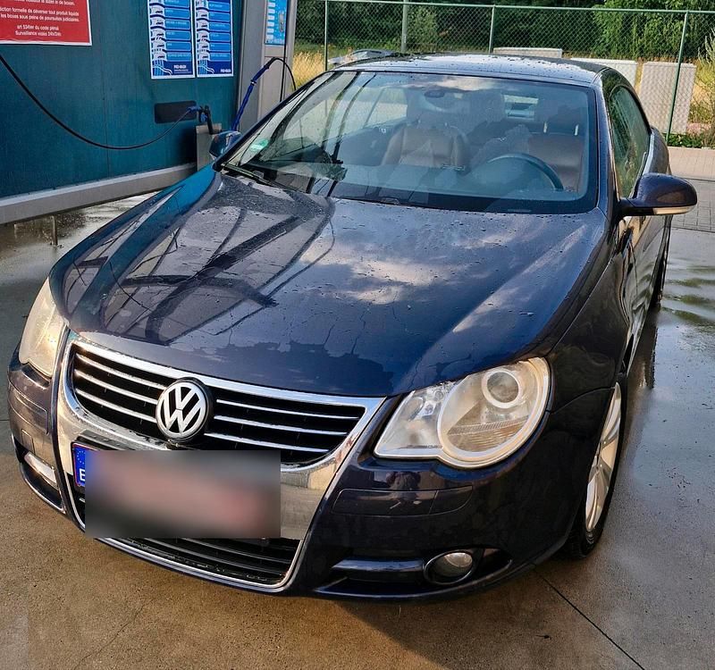 Blau Gebraucht 2008 VW Eos Cabrio | 1.500 € (Guter Preis) - Bild 1/4
