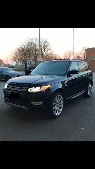 Blau Gebraucht 2014 Land Rover Range Rover Sport HSE SUV | 22.750 € (Etwas zu teuer) - Bild 1/4