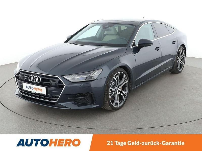Blau Gebraucht 2018 Audi A7 Kleinwagen | 36.870 € (Guter Preis) - Bild 1/3