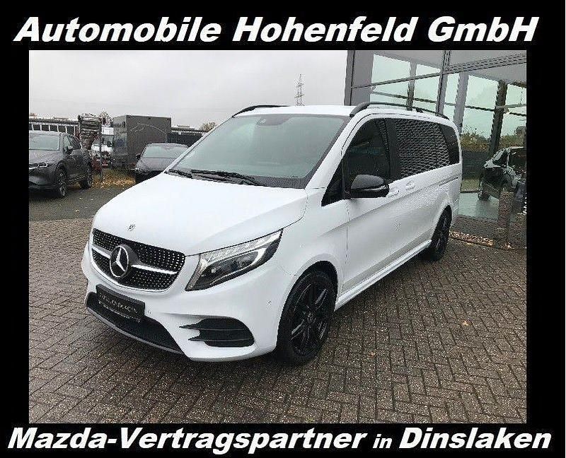 Weiß Gebraucht 2021 Mercedes V300 Avantgarde Edition Van / Kleinbus | 49.990 € (Superpreis) - Bild 1/4