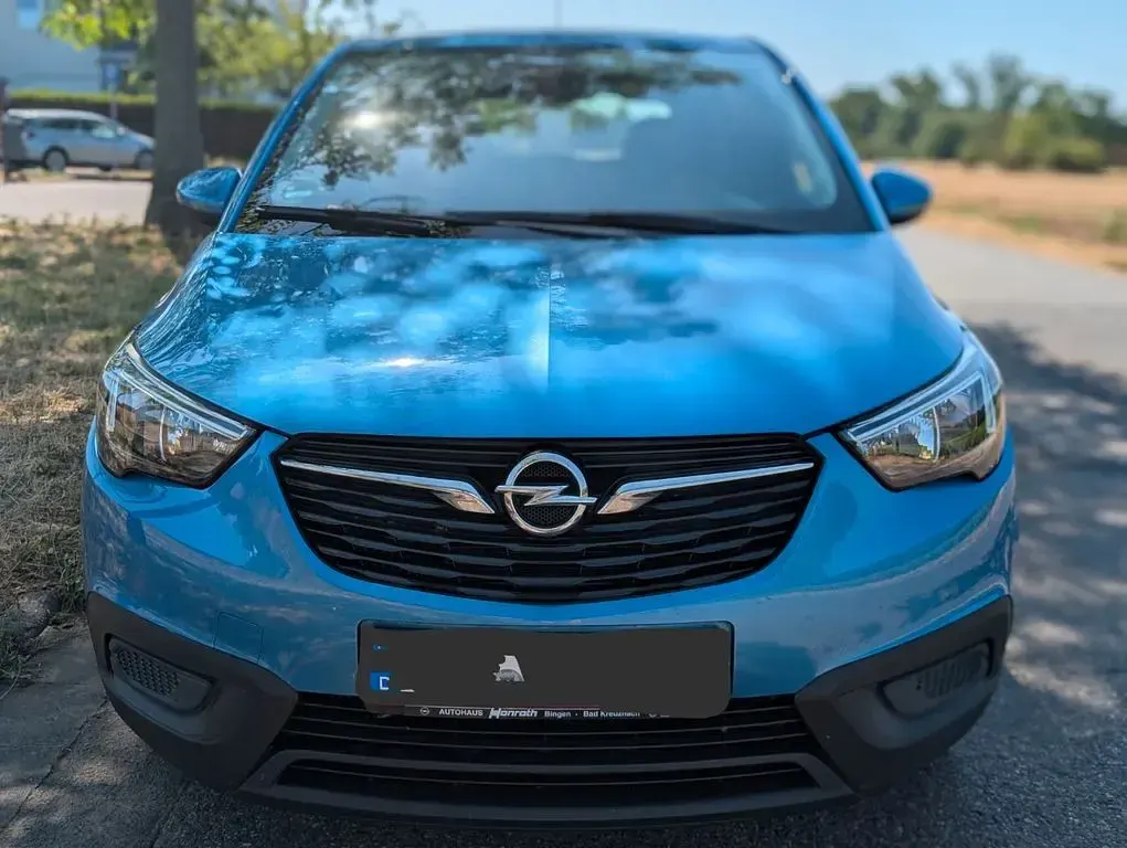 Gebraucht Opel Crossland Edition 110 PS (80 kW) 2018 Blau SUV