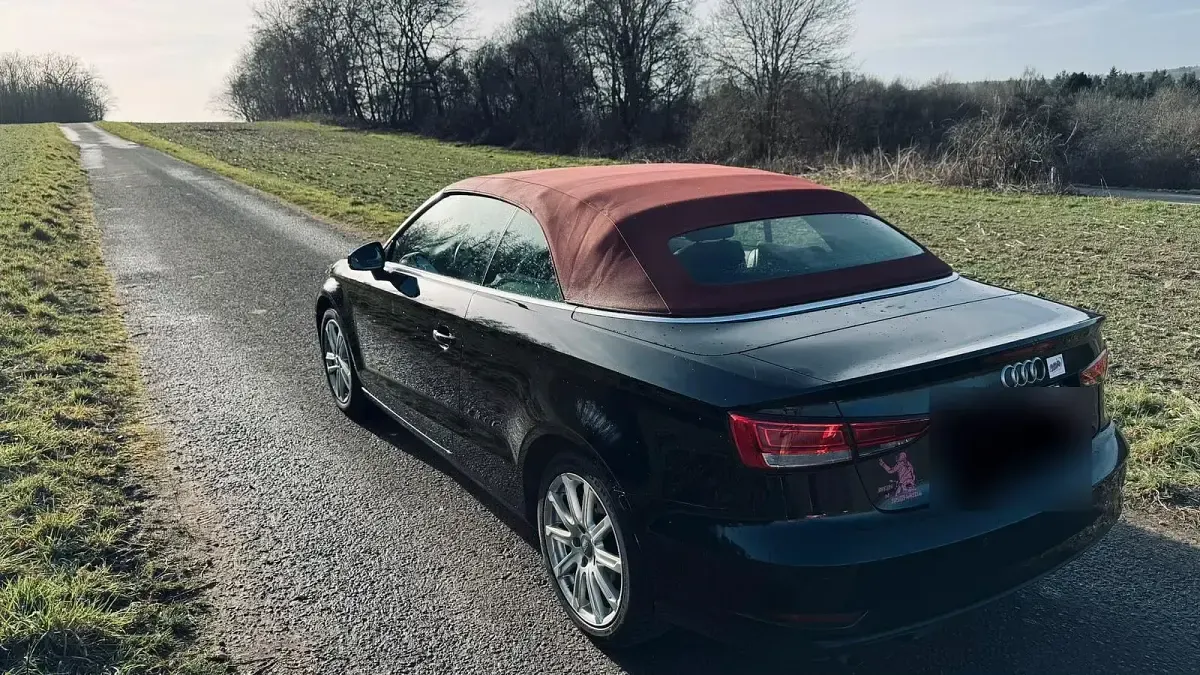 Używany Audi A3 Cabriolet 150 KM (110 kW) 2019 Czarny Kabriolet