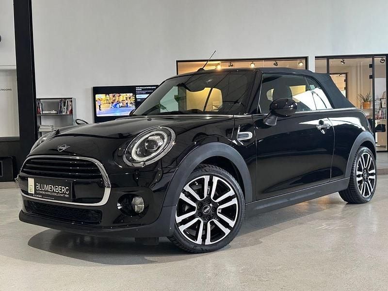 Schwarz Gebraucht 2019 Mini Cooper Cabriolet Pepper Cabrio | 16.980 € (Superpreis) - Bild 1/4