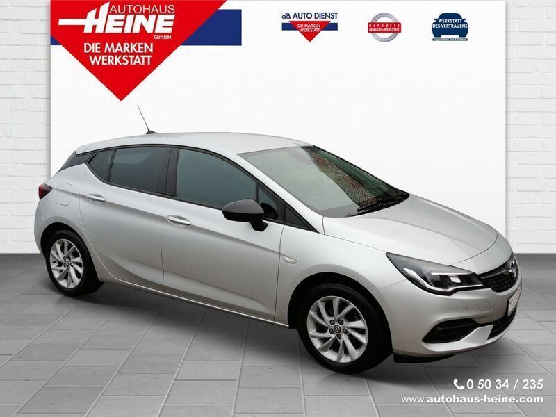 Gebraucht Opel Astra Edition 110 PS (80 kW) 2021 Silber Limousine