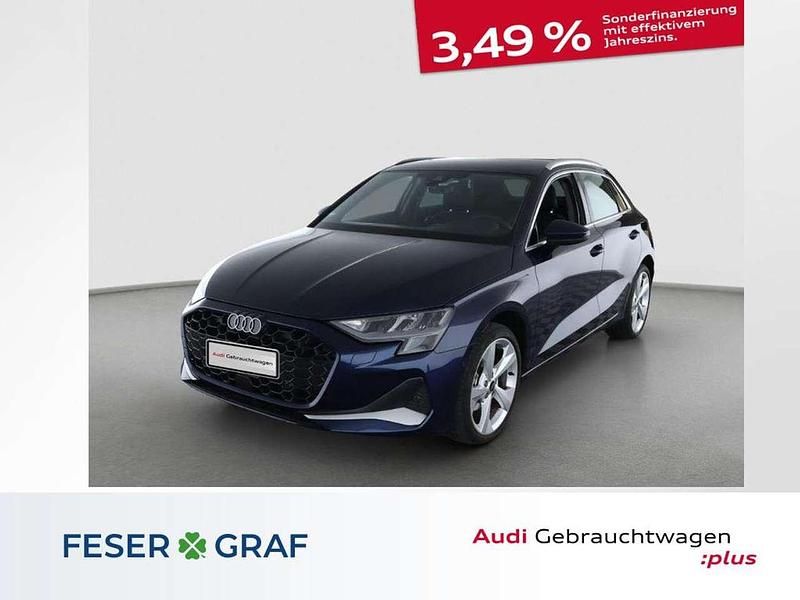 Navarrablau metallic Gebraucht 2025 Audi A3 Advanced Limousine | 31.480 € (Guter Preis) - Bild 1/4