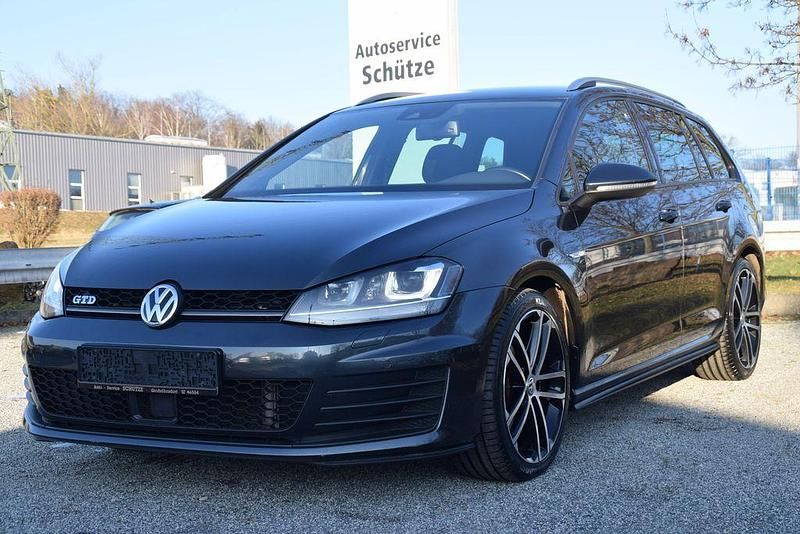 Grau Gebraucht 2015 VW Golf VII GTD Kombi | 11.490 € (Fairer Preis) - Bild 1/4