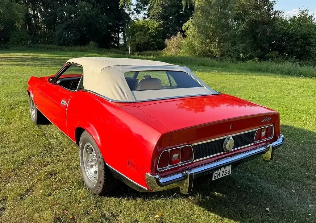 Gebraucht Ford Mustang 241 PS (177 kW) 1973 Rot Cabrio