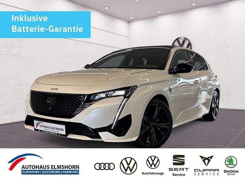 Weiß Gebraucht 2022 Peugeot 308 GT Limousine | 26.280 € (Fairer Preis) - Bild 1/3