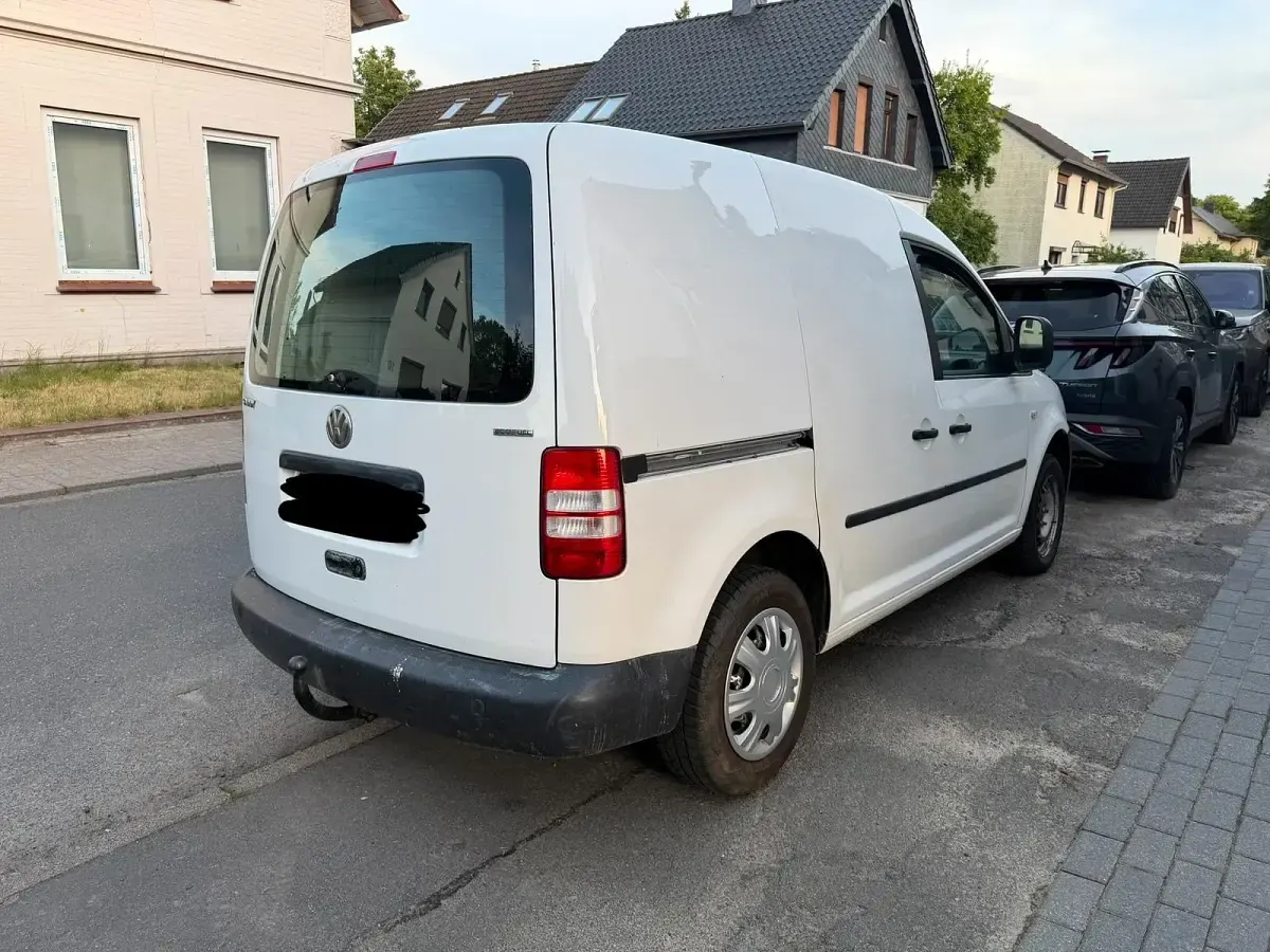 Gebraucht VW Caddy 75 PS (55 kW) 2014 Weiß Van / Kleinbus