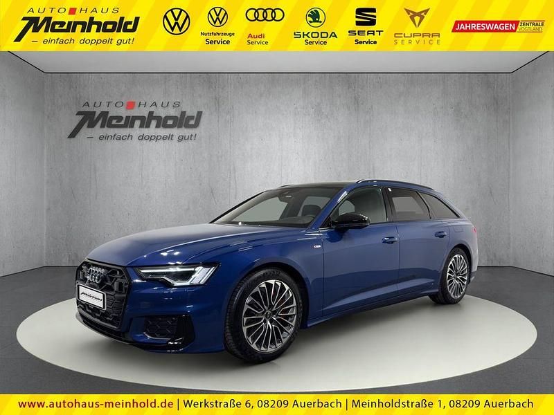 Blau Gebraucht 2024 Audi A6 S-Line Kombi | 57.900 € - Bild 1/4