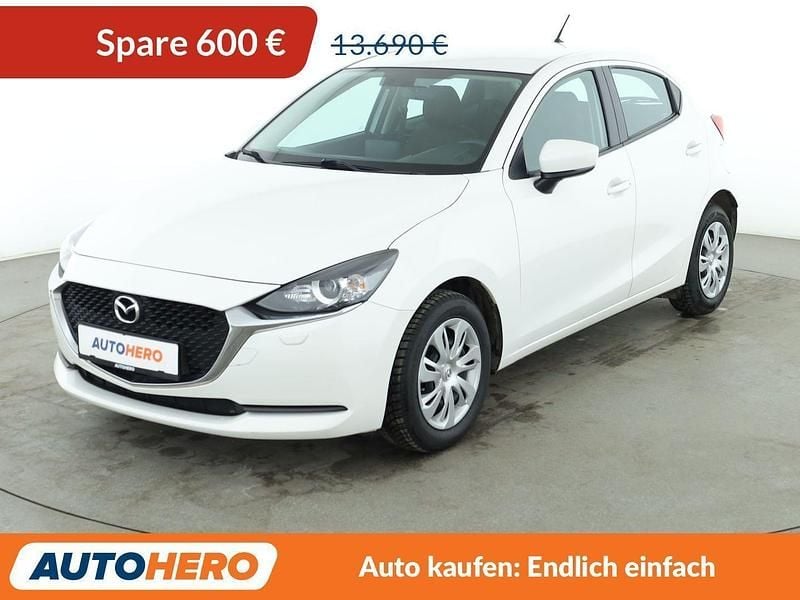 Weiß Gebraucht 2021 Mazda 2 Ad'Vantage Kleinwagen | 13.090 € (Guter Preis) - Bild 1/3