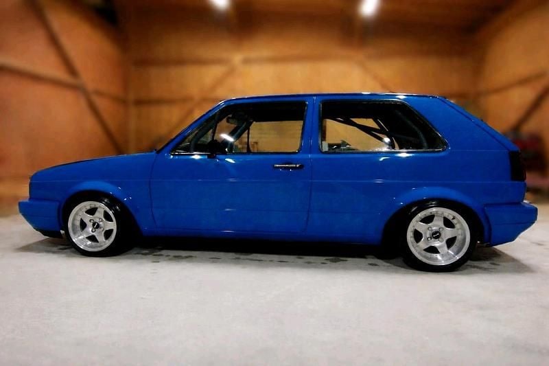 Brugt VW Golf II 75 HK (55 kW) 1984 Blå Hatchback