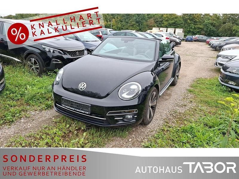 Deep black perleffekt Gebraucht 2017 VW Beetle Sound Cabrio | 23.485 € (Fairer Preis) - Bild 1/4