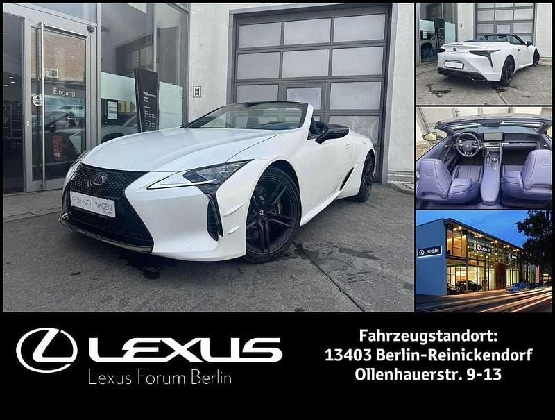 Weiß Gebraucht 2023 Lexus LC 500 Cabrio | 134.000 € (Teuer) - Bild 1/4