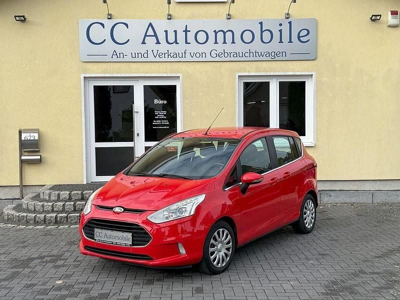 Rot Gebraucht 2013 Ford B-MAX Titanium Van / Kleinbus | 7.480 € (Fairer Preis) - Bild 1/4