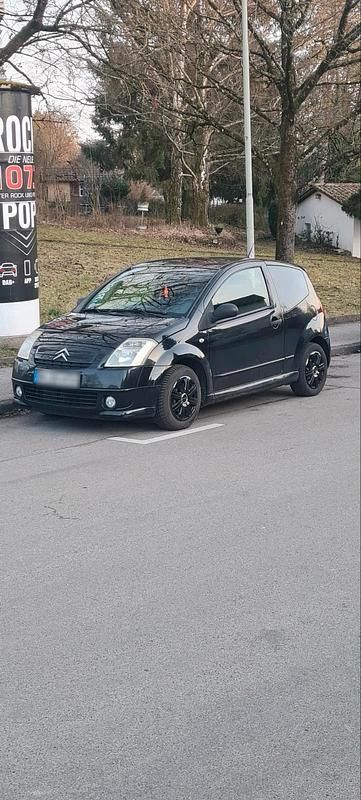Gebraucht Citroën C2 73 PS (53 kW) 2006 Schwarz Kleinwagen