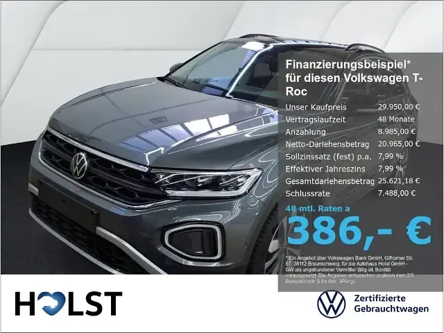 Używany VW T-Roc Goal 150 KM (110 kW) 2025 SUV