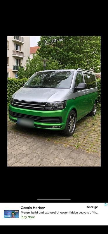 Usado VW Multivan Highline 174 CV (127 kW) 2005 Verde Monovolumen