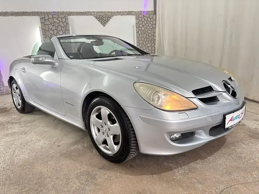 Gebraucht Mercedes SLK200 163 PS (119 kW) 2005 Silber Cabrio