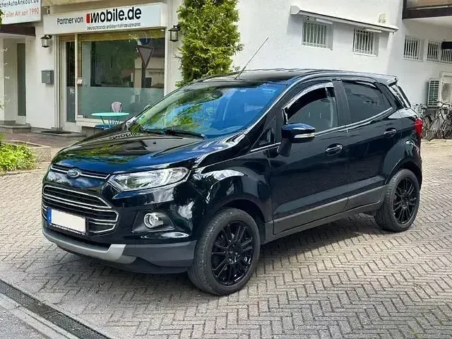Gebraucht Ford Ecosport Titanium 140 PS (102 kW) 2017 Schwarz SUV