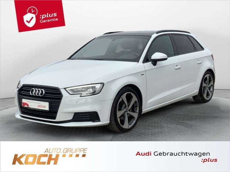 Gletscherweiß metallic Gebraucht 2019 Audi A3 S-Line Limousine | 20.890 € (Guter Preis) - Bild 1/4