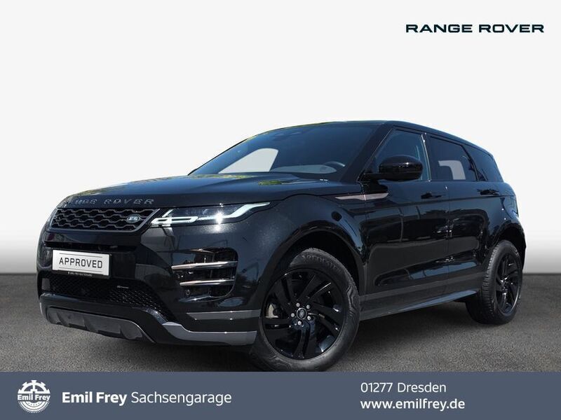 Santorini black Gebraucht 2023 Land Rover Range Rover evoque SE Dynamic SUV | 38.989 € (Superpreis) - Bild 1/4
