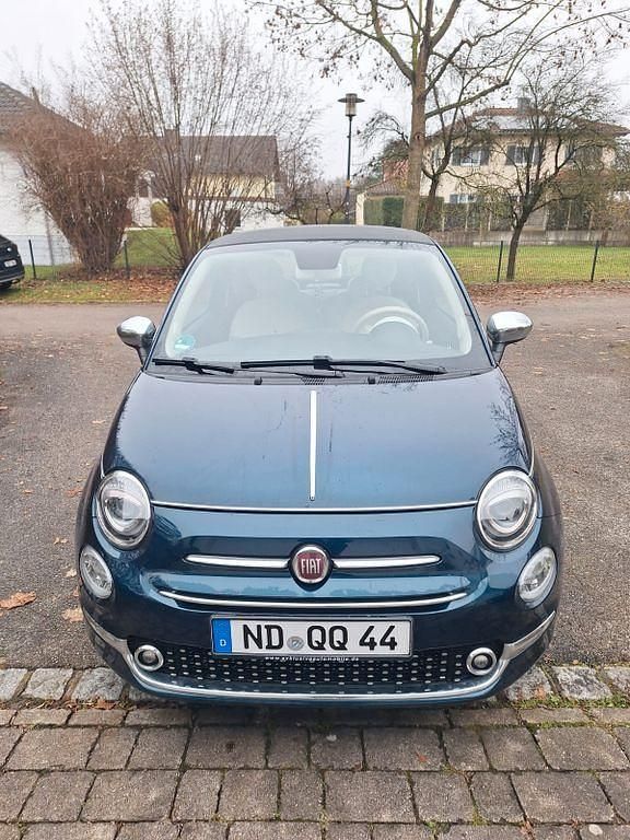 Blau Gebraucht 2018 Fiat 500C Collezione Cabrio | 11.799 € (Fairer Preis) - Bild 1/4