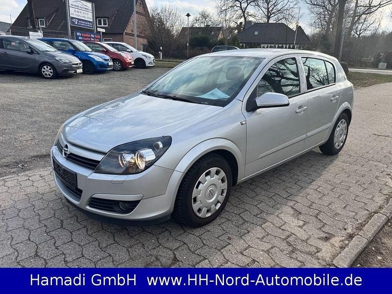 Gebraucht Opel Astra Edition 105 PS (77 kW) 2005 Silber Limousine