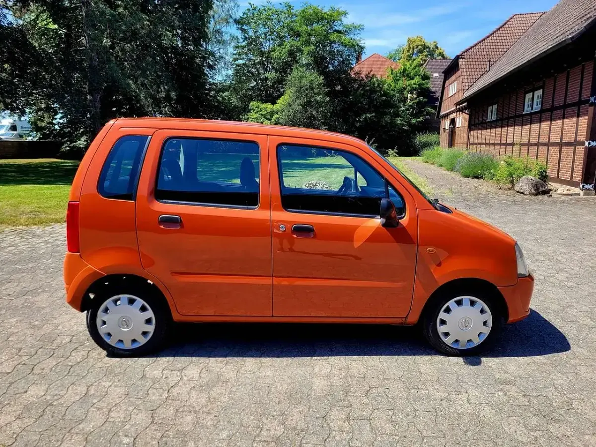 Gebraucht Opel Agila Basis 60 PS (44 kW) 2007 Rot Kleinwagen