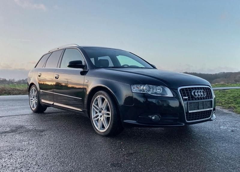 Schwarz Gebraucht 2007 Audi A4 S-Line Kombi | 9.000 € - Bild 1/4