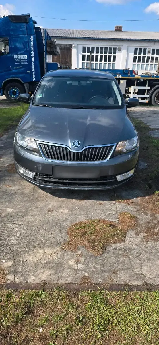 Usata Skoda Rapid 105 CV (77 kW) 2015 Grigio Utilitaria