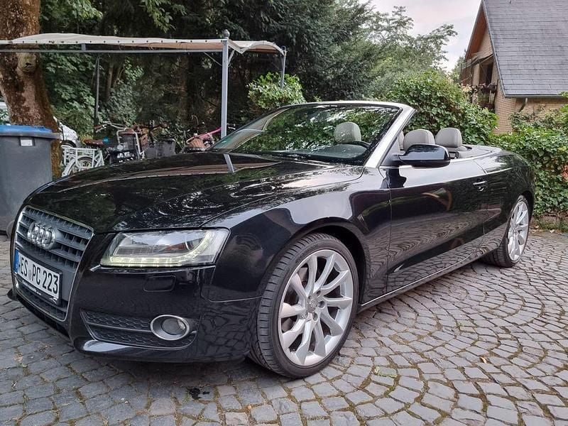 Gebraucht Audi A5 Cabriolet 211 PS (155 kW) 2009 Schwarz Cabrio