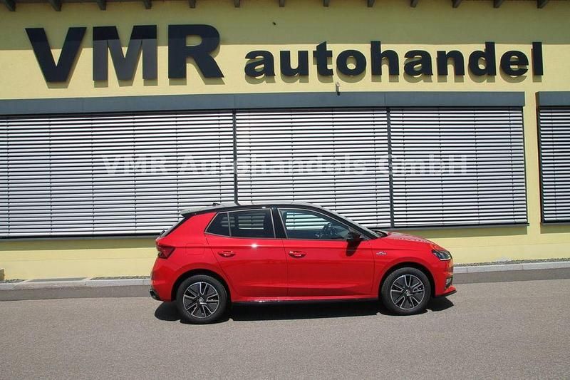 Rot Gebraucht 2023 Skoda Fabia Monte Carlo Limousine | 19.750 € (Guter Preis) - Bild 1/4