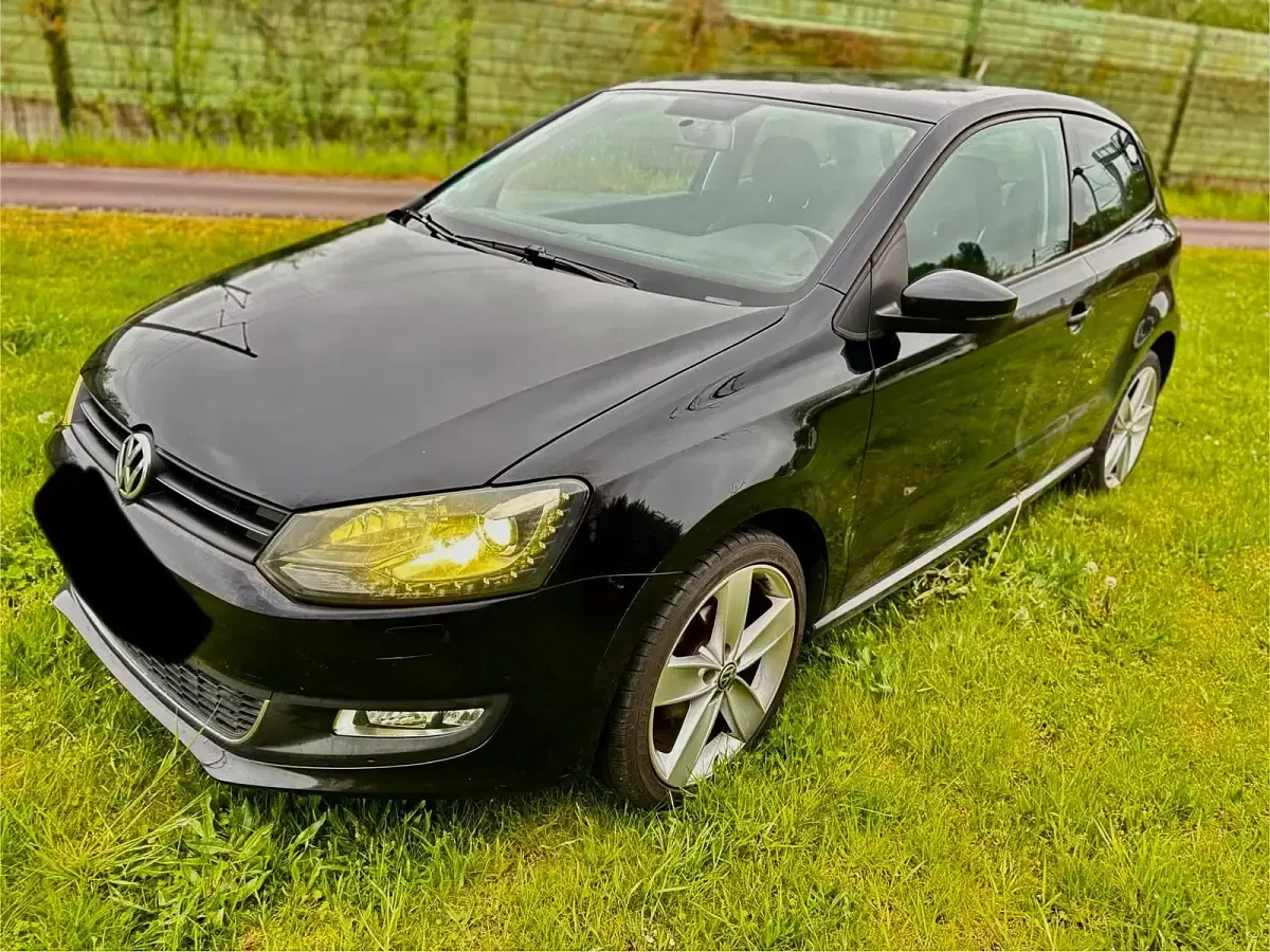 Gebraucht VW Polo 105 PS (77 kW) 2011 Schwarz Kleinwagen