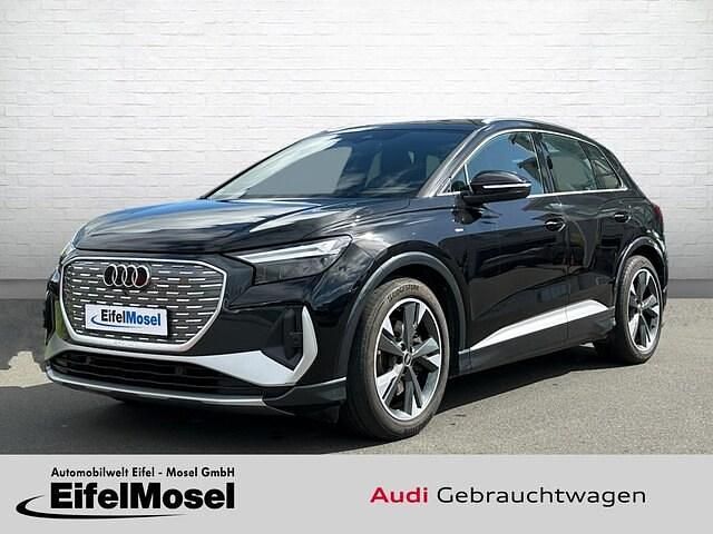 Schwarz Gebraucht 2022 Audi Q4 e-tron Basis SUV | 33.880 € (Guter Preis) - Bild 1/4