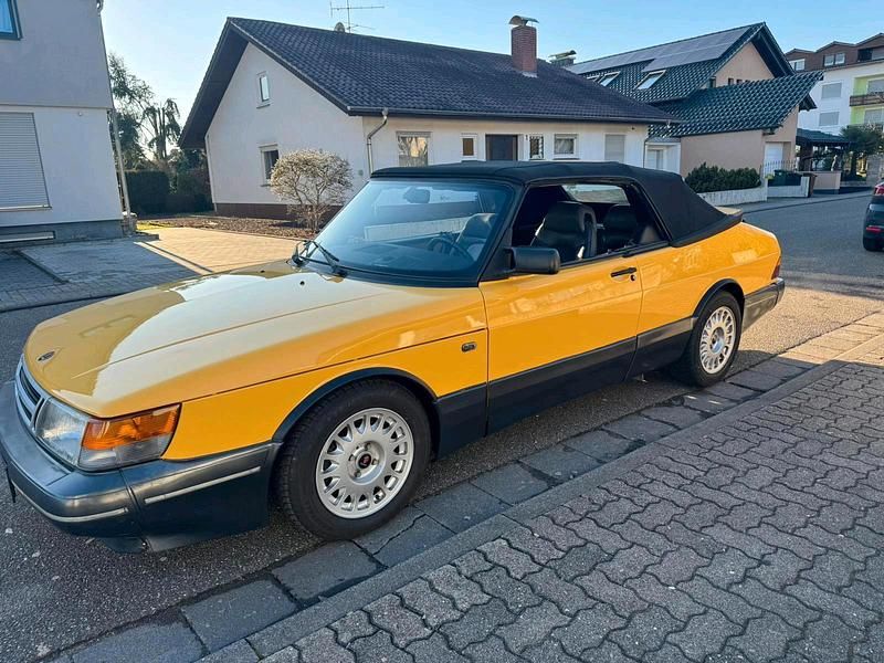 Gebraucht Saab 900 Cabriolet 175 PS (128 kW) 1988 Gelb Cabrio