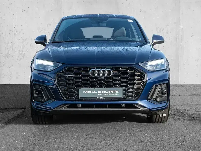 Gebraucht Audi Q5 Sportback S-Line 204 PS (150 kW) 2022 Navarrablau (metallic) SUV