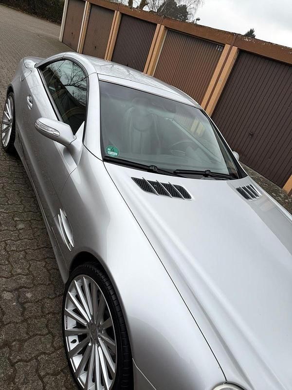 Gebraucht Mercedes SL500 306 PS (225 kW) 2004 Silber Cabrio