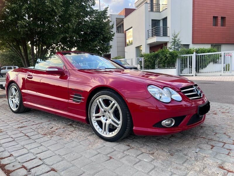 Rot Gebraucht 2006 Mercedes SL55 AMG AMG Cabrio | 55.000 € (Etwas zu teuer) - Bild 1/2