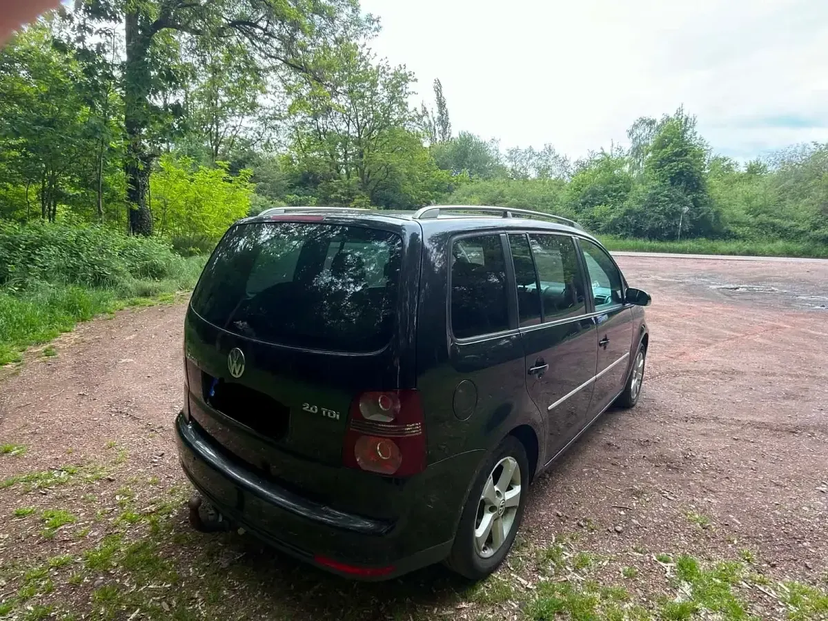 Usata VW Touran 170 CV (125 kW) 2009 Nero Monovolume