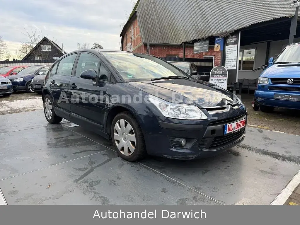 Używany Citroën C4 Style 120 KM (88 kW) 2009 Niebieski Sedan/Limuzyna