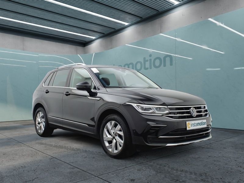 Schwarz Gebraucht 2023 VW Tiguan Elegance SUV | 37.750 € (Fairer Preis) - Bild 1/4