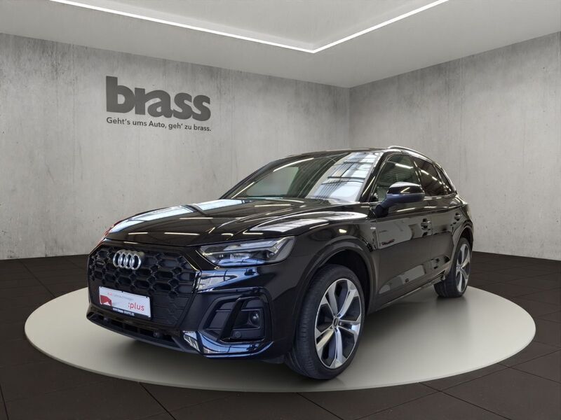 Mythosschwarz metallic Gebraucht 2021 Audi Q5 Ambiente SUV | 36.850 € (Fairer Preis) - Bild 1/4